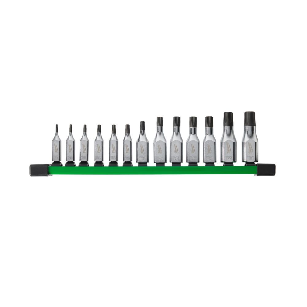 Milwaukee Pipesett Torx 1/4 + 3/8 13deler
