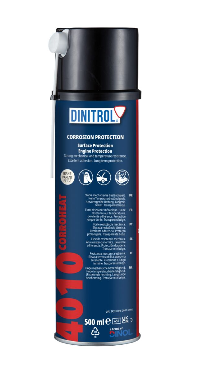 Dinitrol 4010 spray Motor kons.EL.varmebestandig 200`,syre