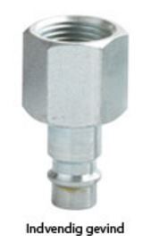 JWL 3/8'' Nippel BSP indvendig gjenger (320 system) 40-47042