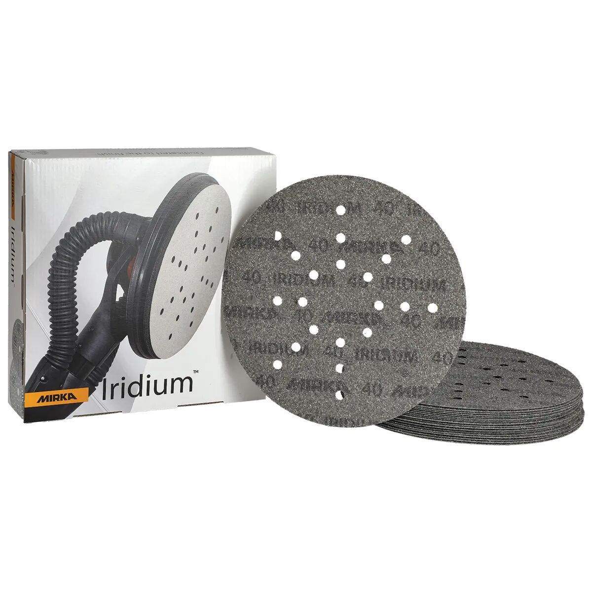 Mirka Iridium 225mm grip 24h 120, Pk25/Stk