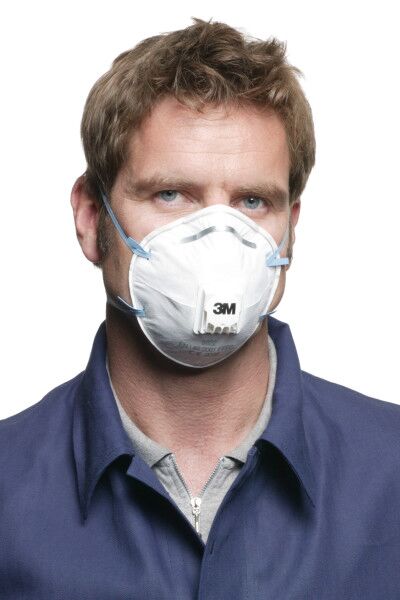 3M 8822 STØVMASKE FFP2 M:VENTIL - Bilde 5