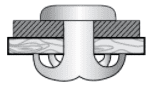 Splittnagle Peel 3.2-10.0mm Std Krage AL/ST 100-pk - Bilde 4