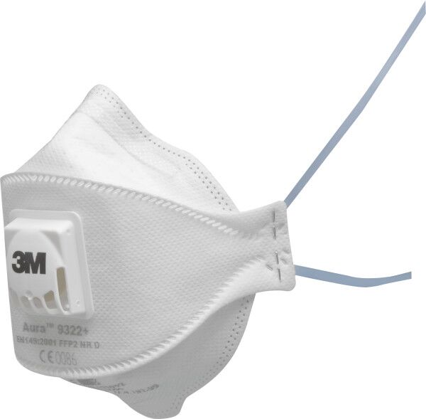 3m 9322+ Aura™ FFP2 støvmaske m/ventil