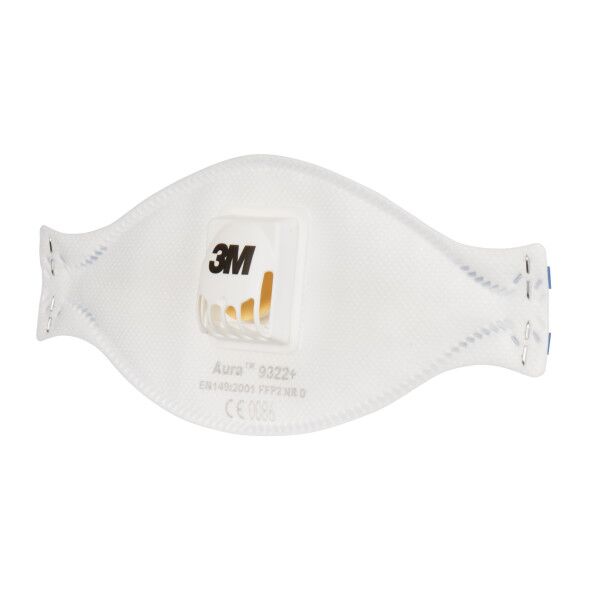 3m 9322+ Aura™ FFP2 støvmaske m/ventil - Bilde 2