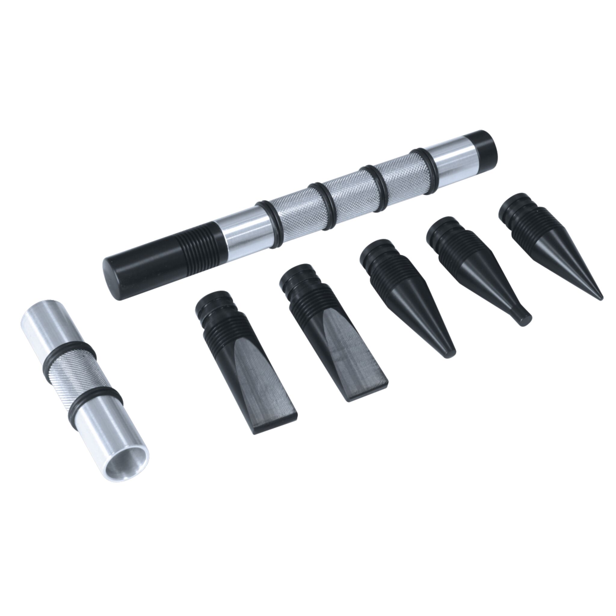 GYS SET OF PENCIL PUNCHES WITH 6 TEFLON TIPS