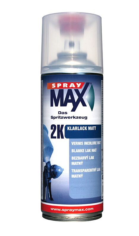 SprayMax 2K Klarlakk Matt 400 ml