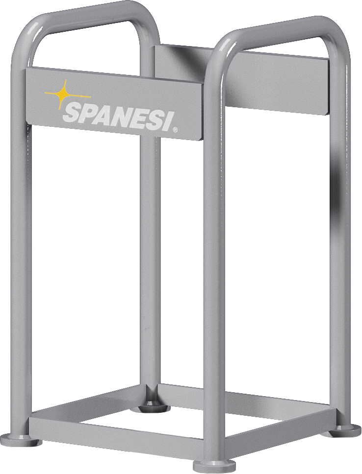 Spanesi hjuldolley kit lav(440) max 2200kg u/hjul (4stk)