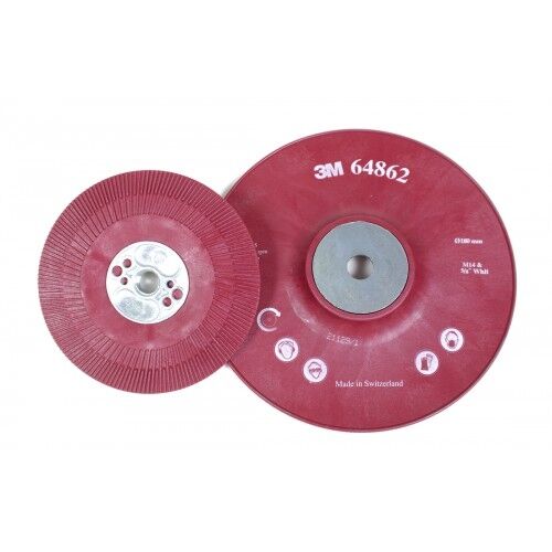 3M 64862 Bakplate for Fiberrondell, 14mm-5/8'' 180 mm