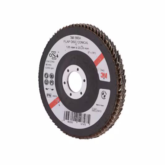 3M 65033 Lamellrondell 566A, Konisk, P40, 125mm,