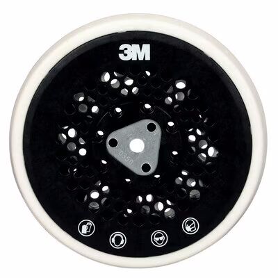 3M Hookit Multihull bakplate med multitilkobling, 150 mm
