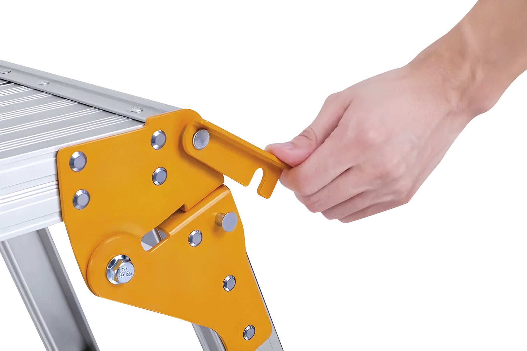 GYS Aluminum Sammenleggbart arbeidstrinn (85x30x49cm) - Bilde 2