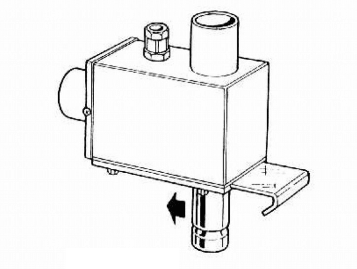 Spanesi kontrollboks med nr. 1 micro bryter venstre single