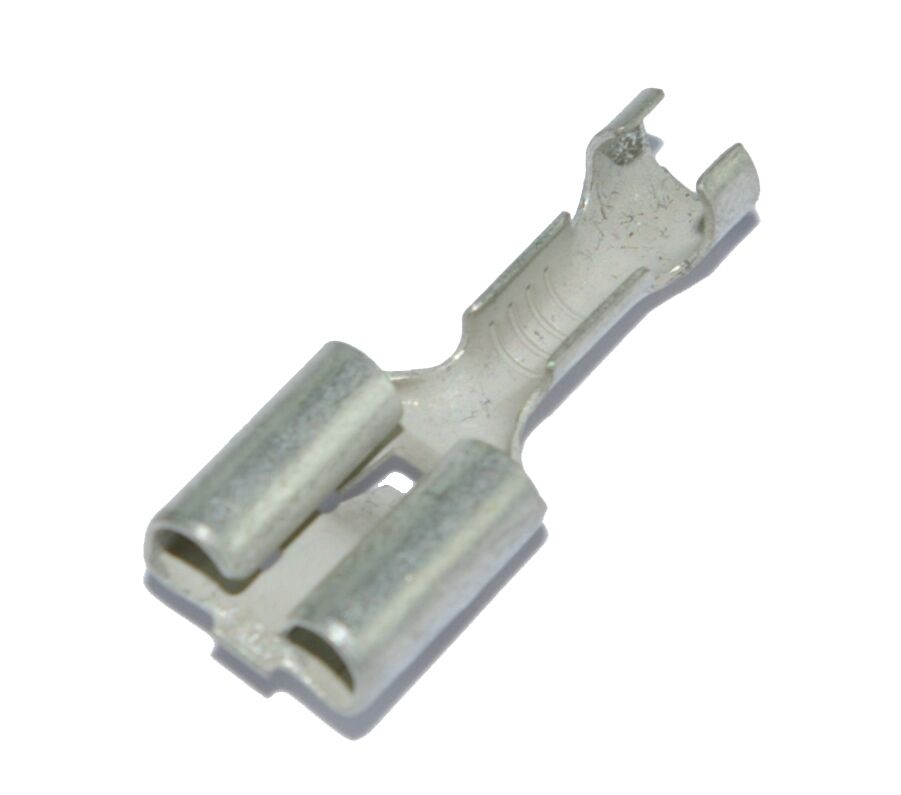 Uisolert flathylse 6.3x0.8mm 4.0-6.0mm² Pk25