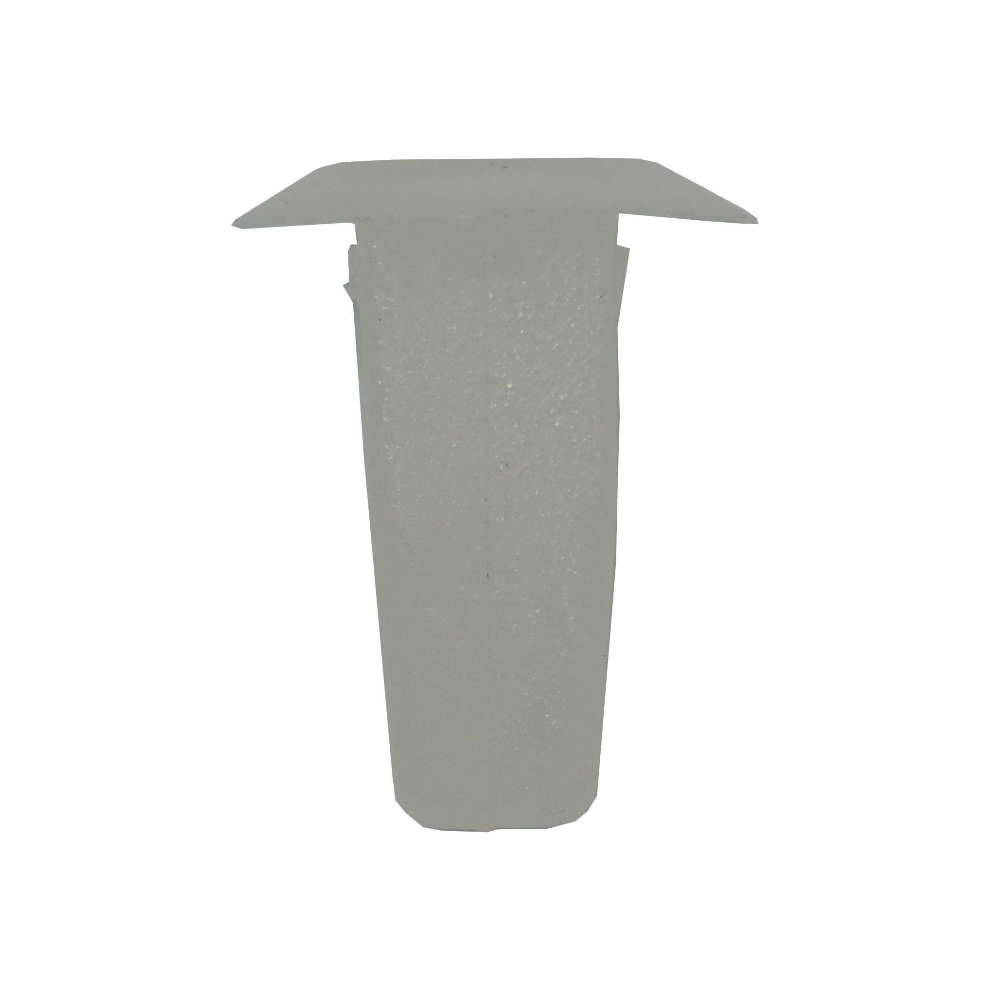 Audi/VW White Round Locking Nut Pk10