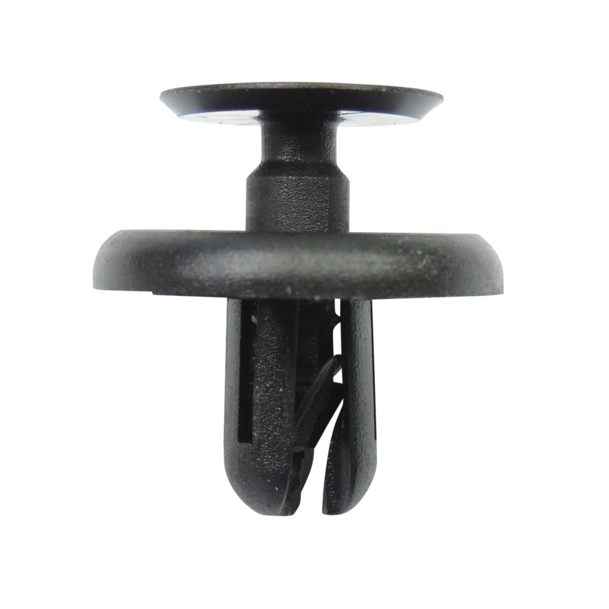 Toyota/Universal Push Rivet Black Pk10