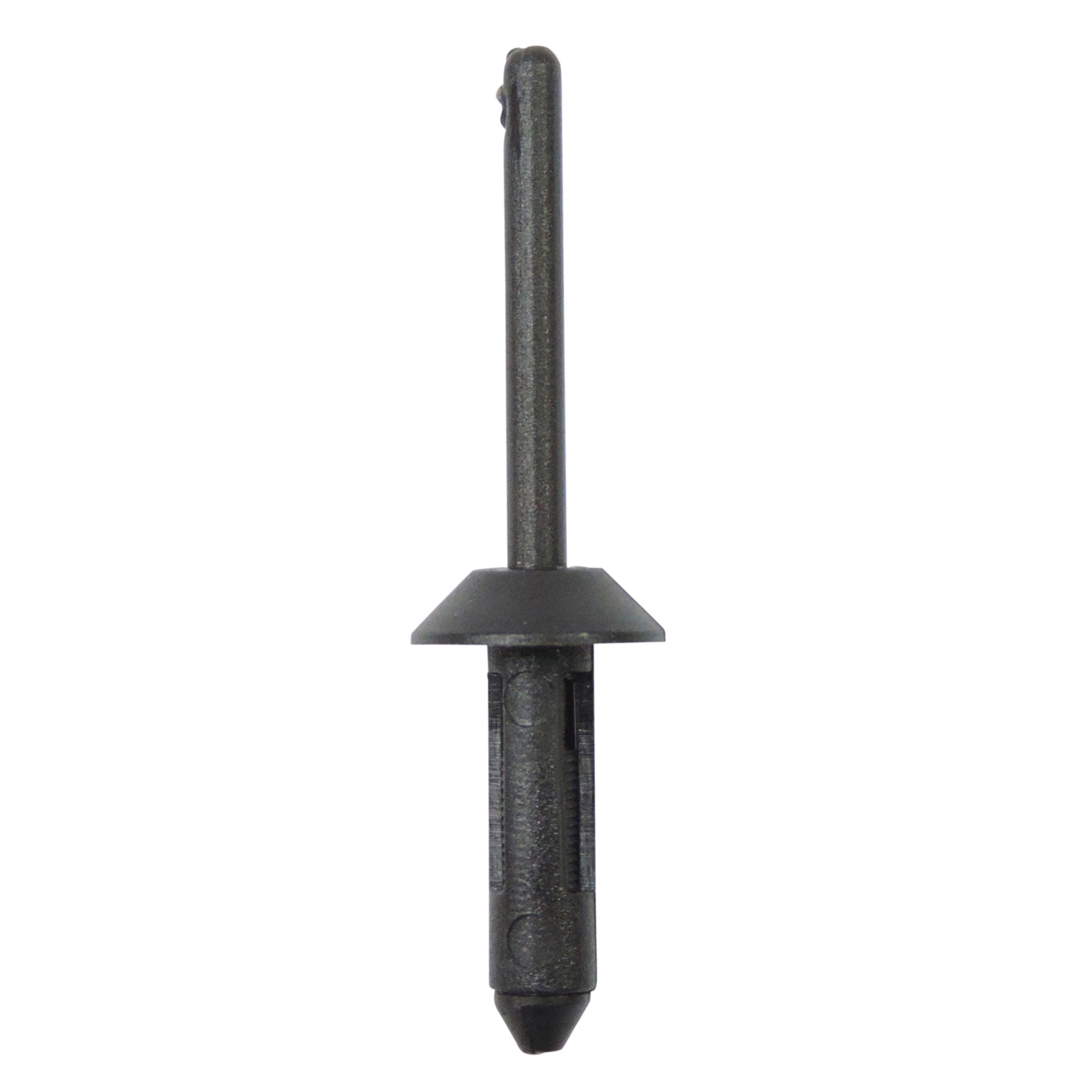 General Purpose Plastic Rivet Black Pk10