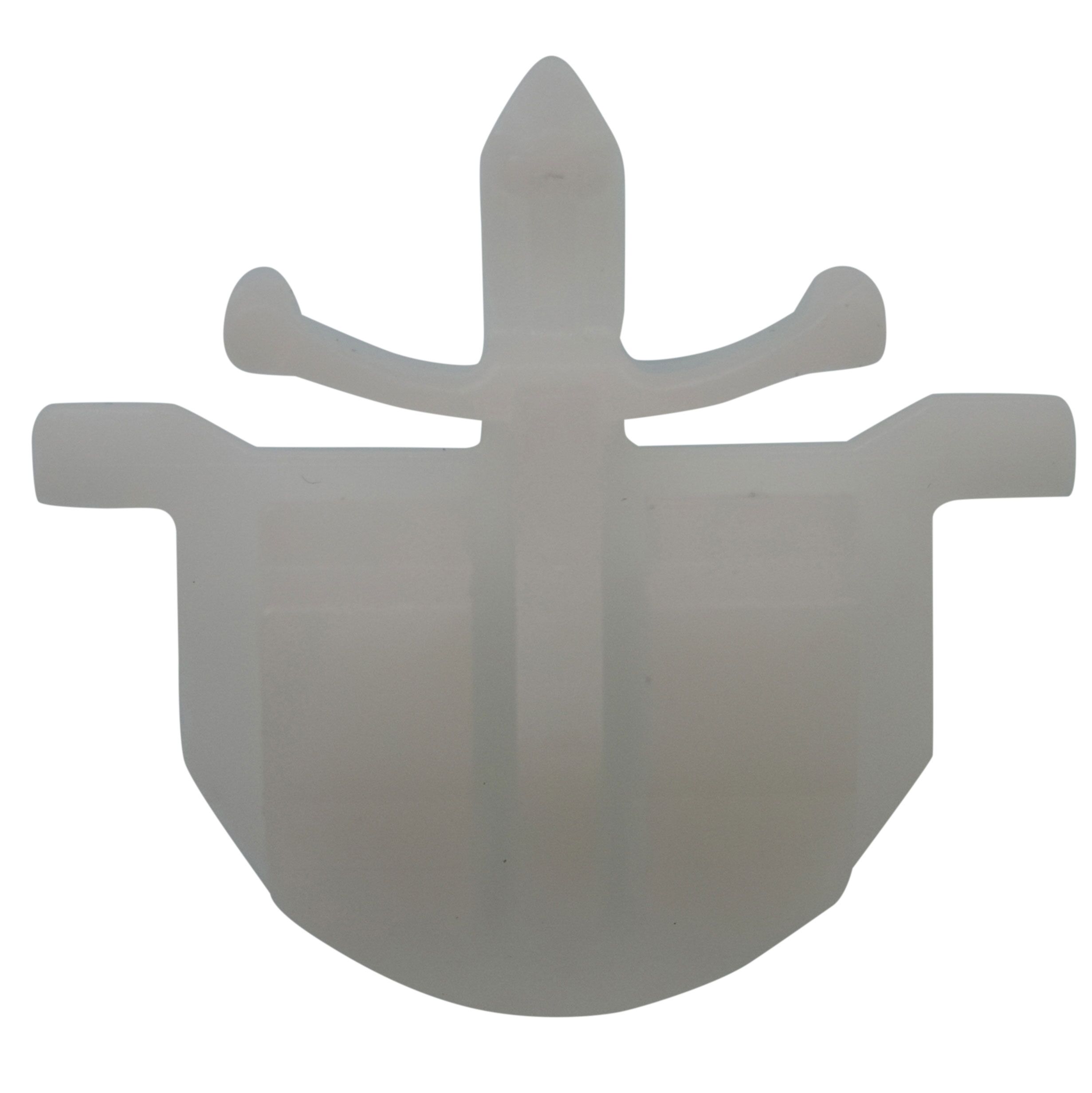 Opel/GM Roof & W/screen White Retain Pk10