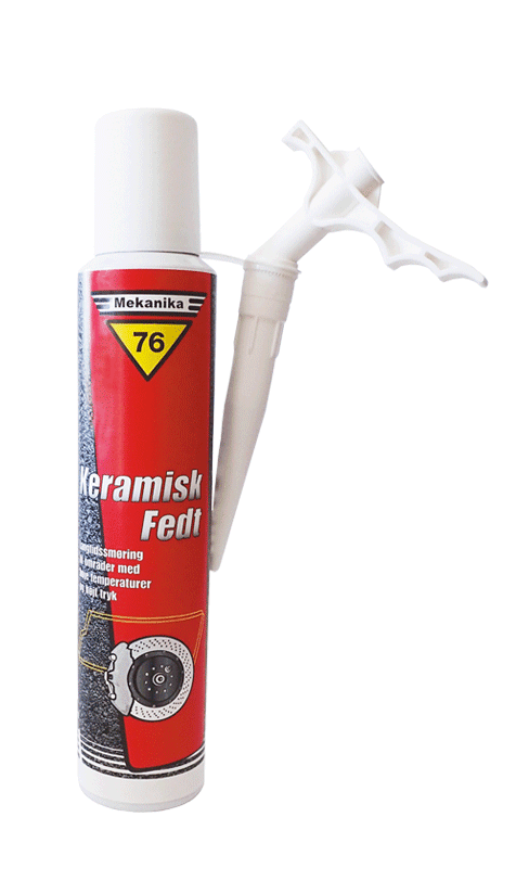 Belladd Kjeramisk Bremsefett m/Kost (Hvit 76)