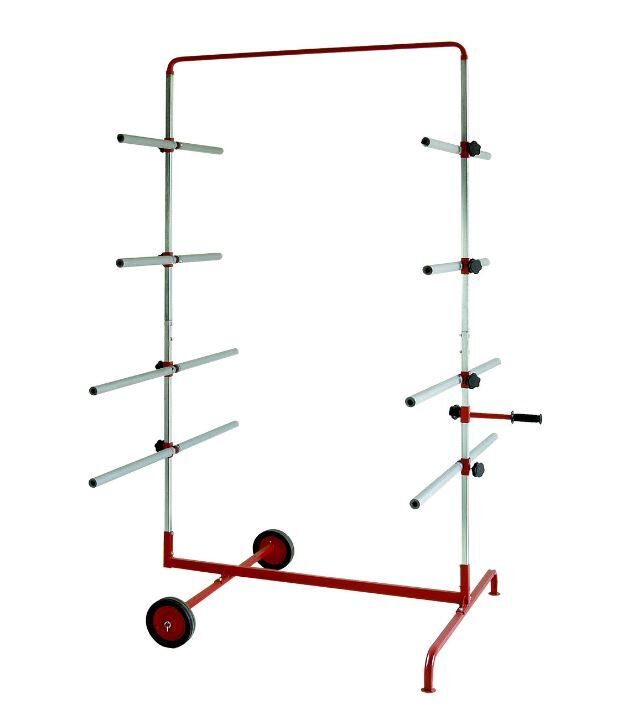 B-Tec Støtfangerstativ for 8 fangere MA-01