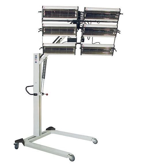 B-Tec IR-B06 Ir tørker 6 kasetter med distansemåler