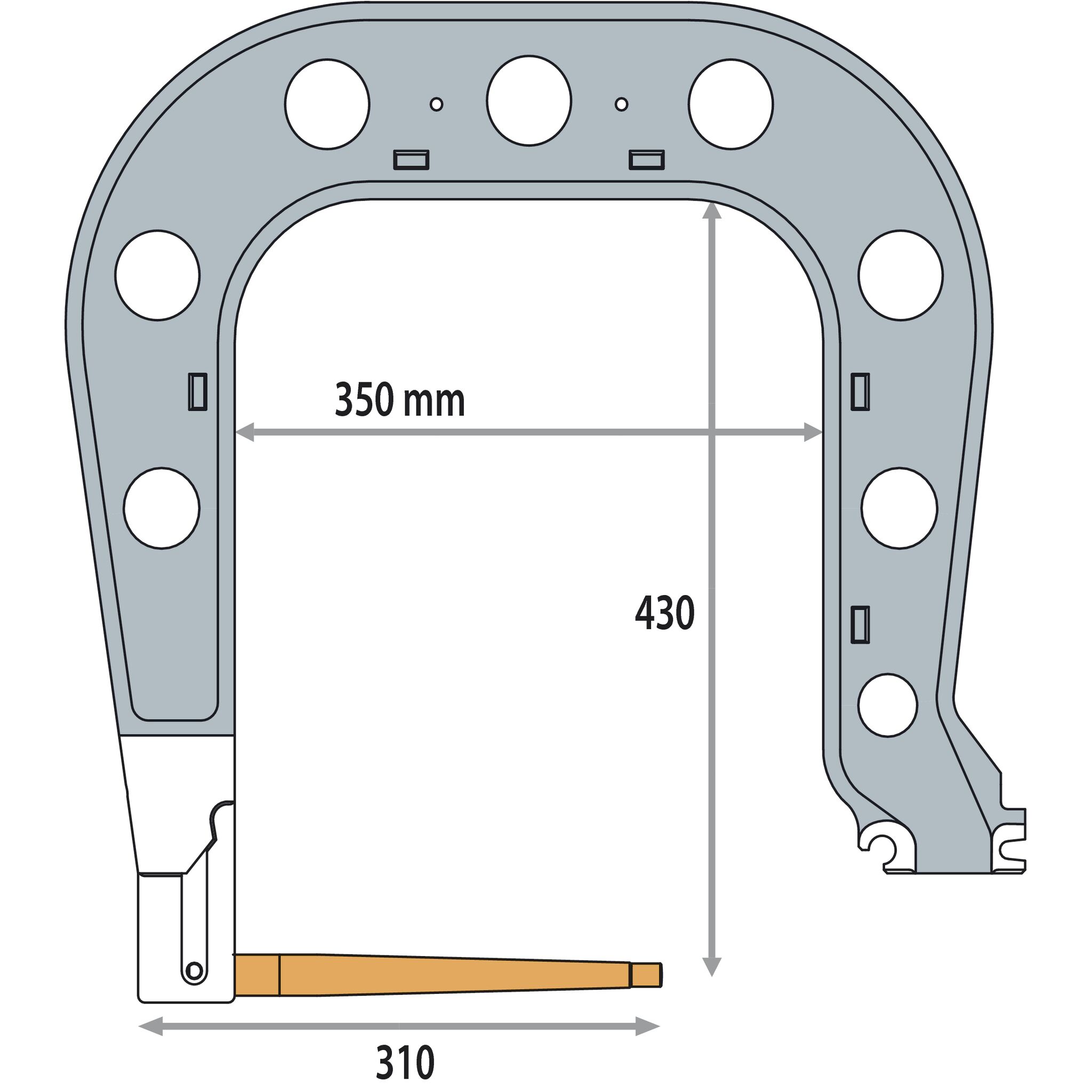 GYS INSULATED C7 ARM - Bilde 2