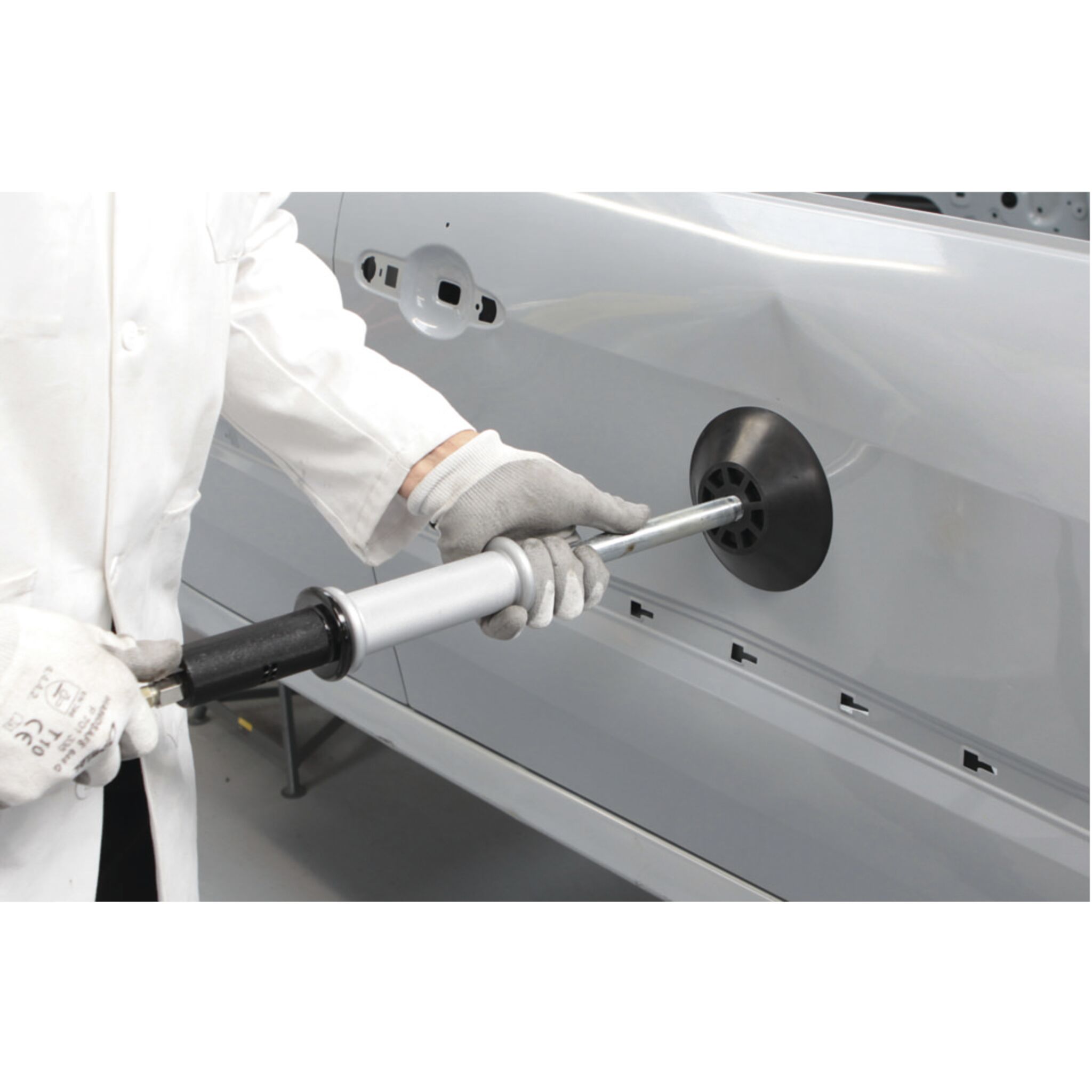 GYS PNEUMATIC INERTIA HAMMER 2.5KG + 3 SUCTION PADS - Bilde 2