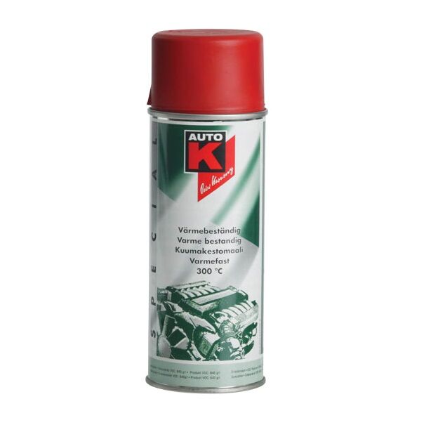 Hagmans AK Varmelakk Rød Matt 300°C