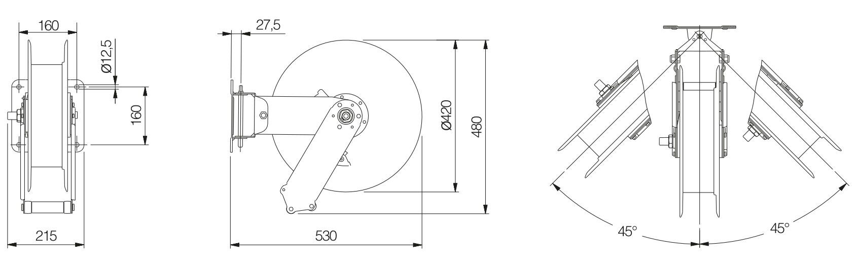 Mavel tromler for vann - 15m ø10mm 200bar 150c - Bilde 2