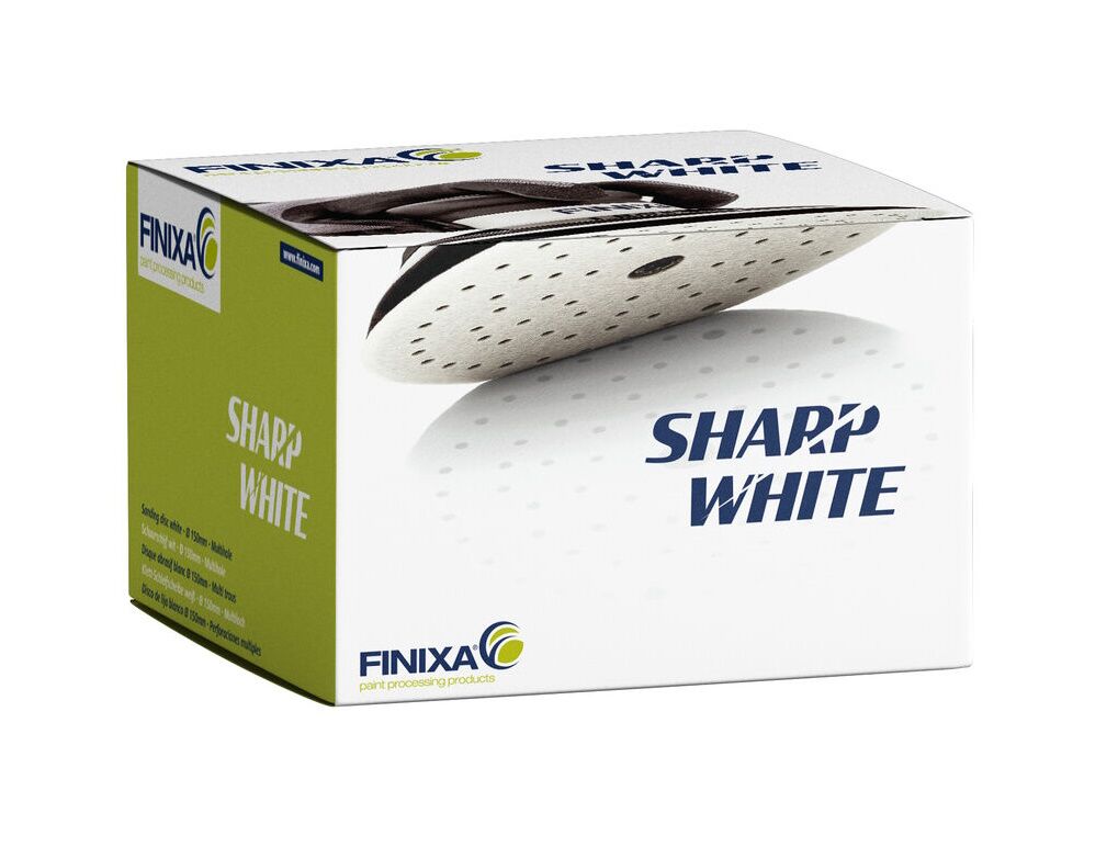 Finixa SharpWhite sanding disc Ø 150mm - Multihole P80 100p