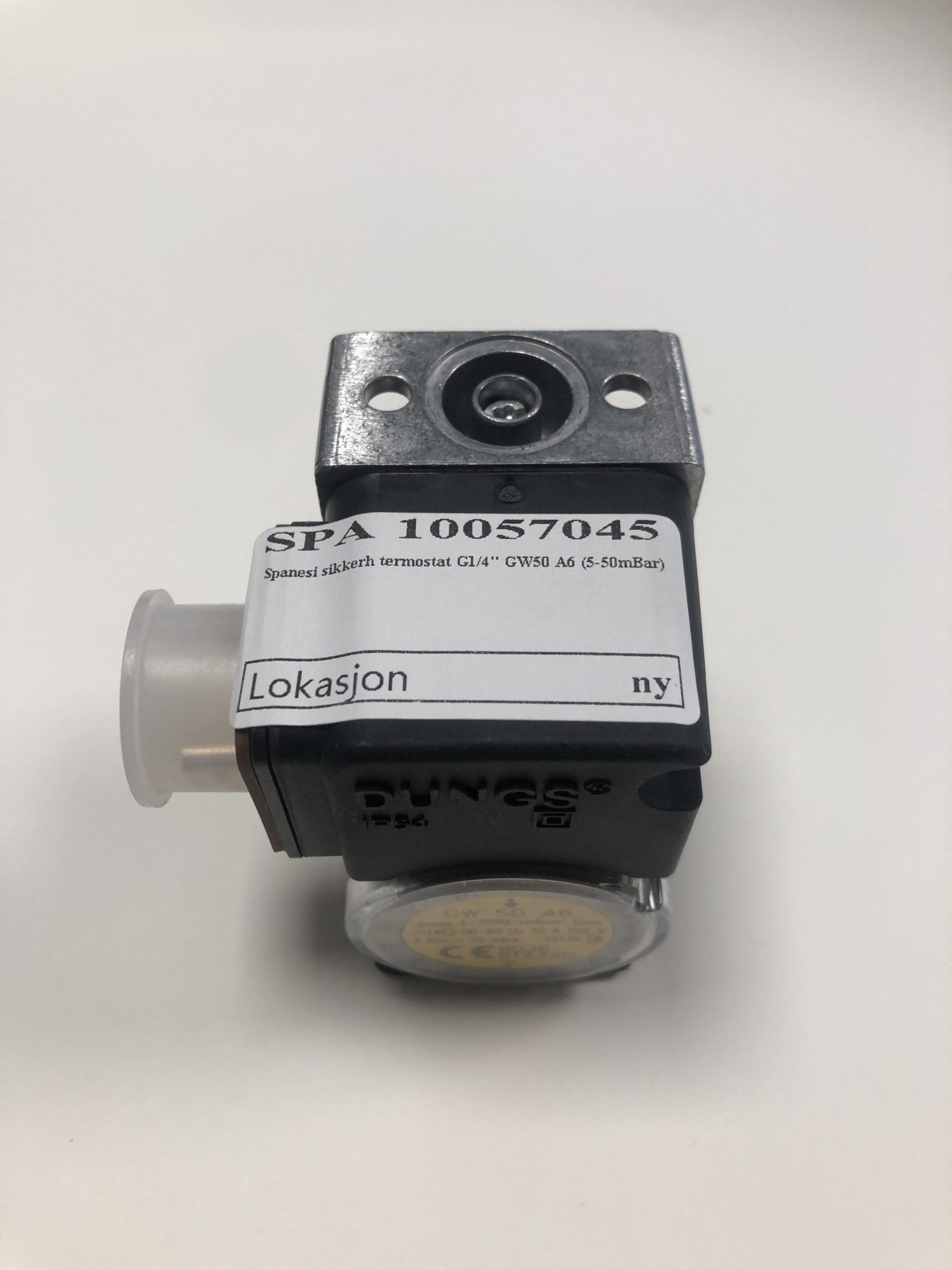 Spanesi sikkerh termostat G1/4" GW50 A6 (5-50mBar)