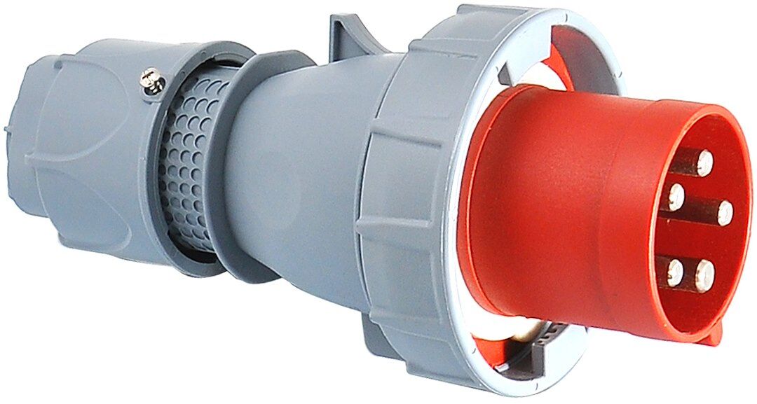 Støpsel 400v 63A 3+n+J (rød) - Bilde 3