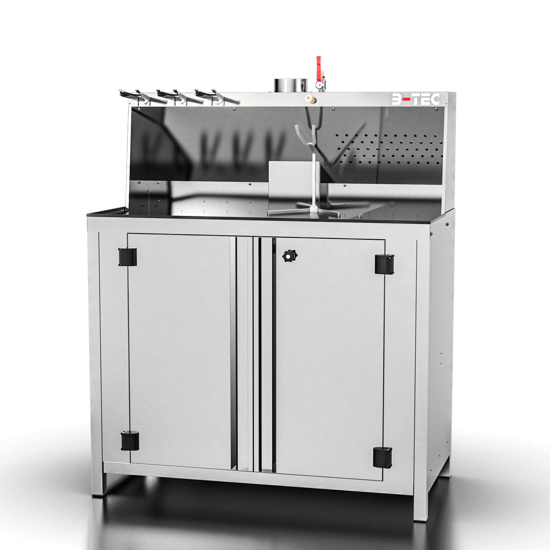 B-Tec Painty-04 Blandebenk med avsug og dører