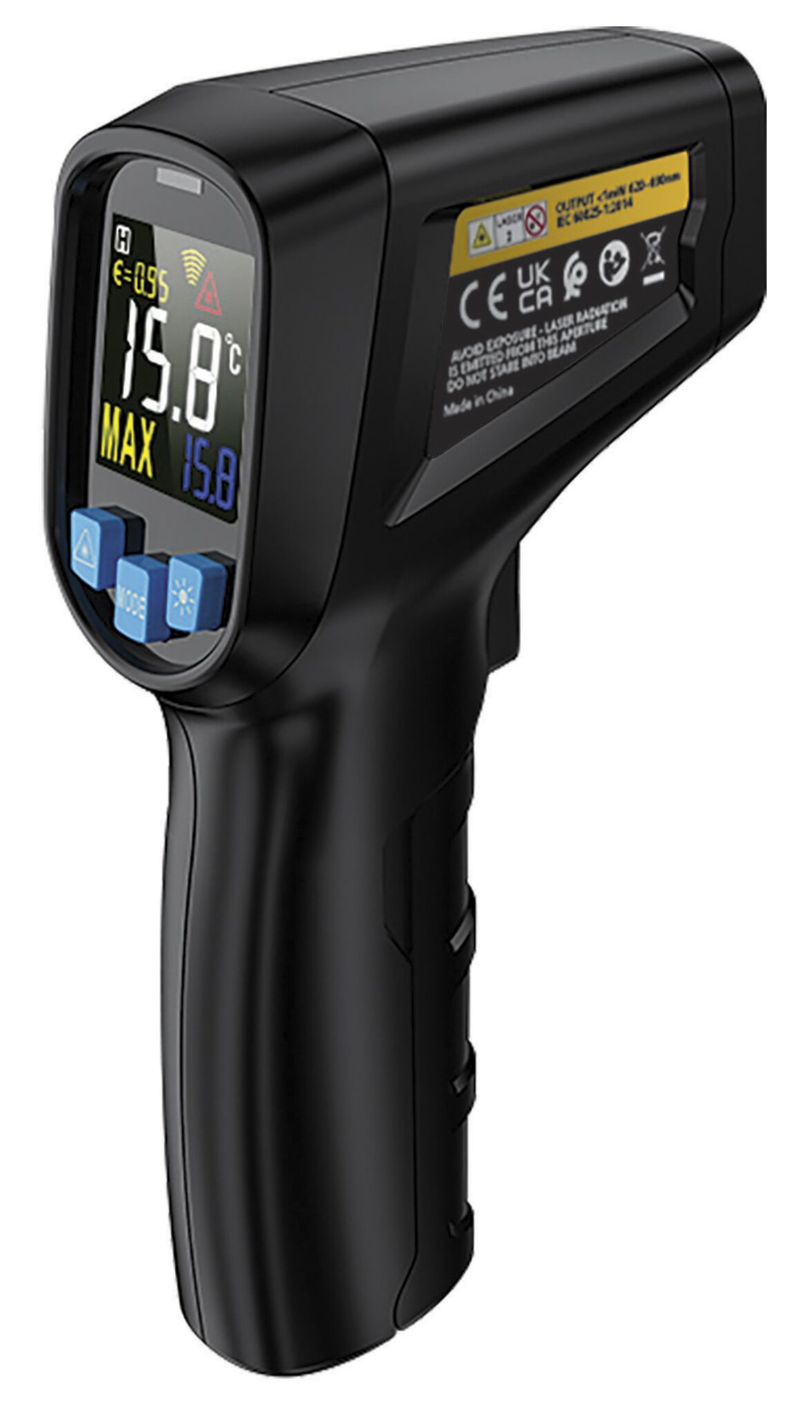 GYS INFRARED THERMOMETER WITH LASER SIGHTING - WITH ADJUSTAB