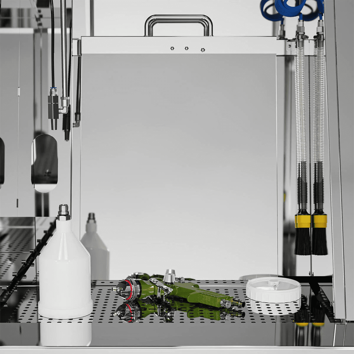 B-Tec D-800 Autom. sprøytevasker vann/løsemiddel STRUKTUR! - Bilde 6