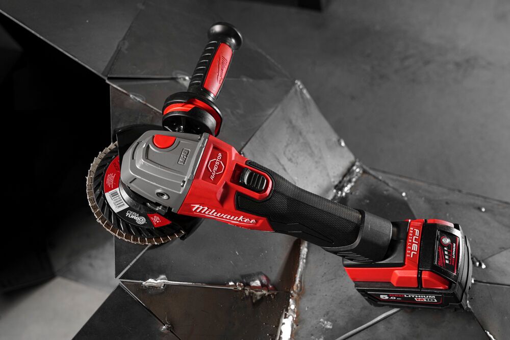 Milwaukee M18 FSAG125XB-502X FUEL 125mm Vinkelsliper - Bilde 2