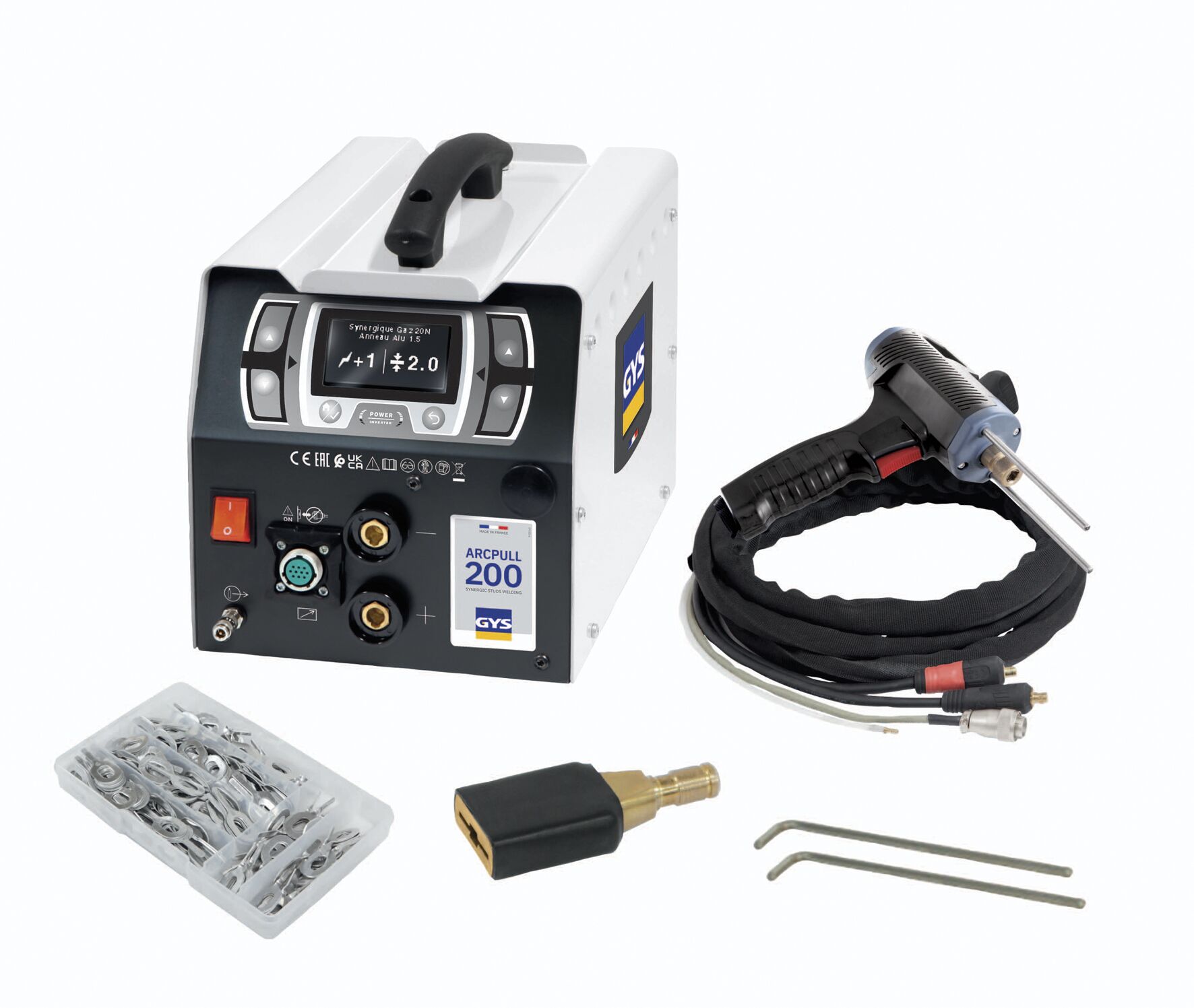 GYS DENTSTATION PREMIUM V2 EXPERT 230 + ARCPULL 200 - Bilde 3