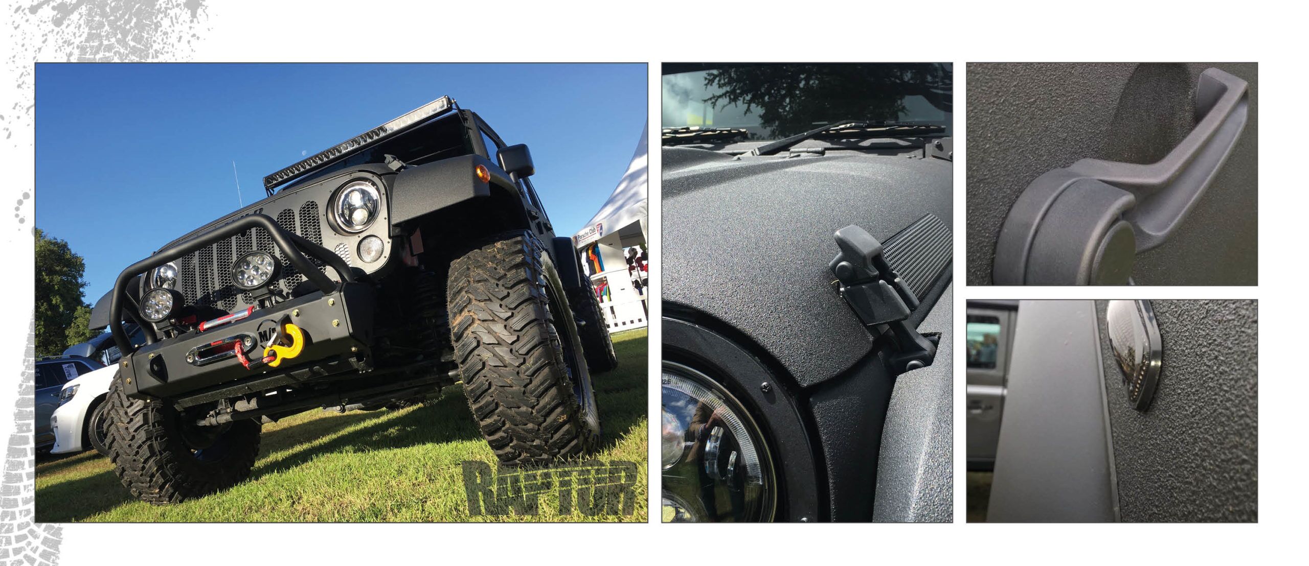 Raptor Bedliner kit. 4l sort - Bilde 4