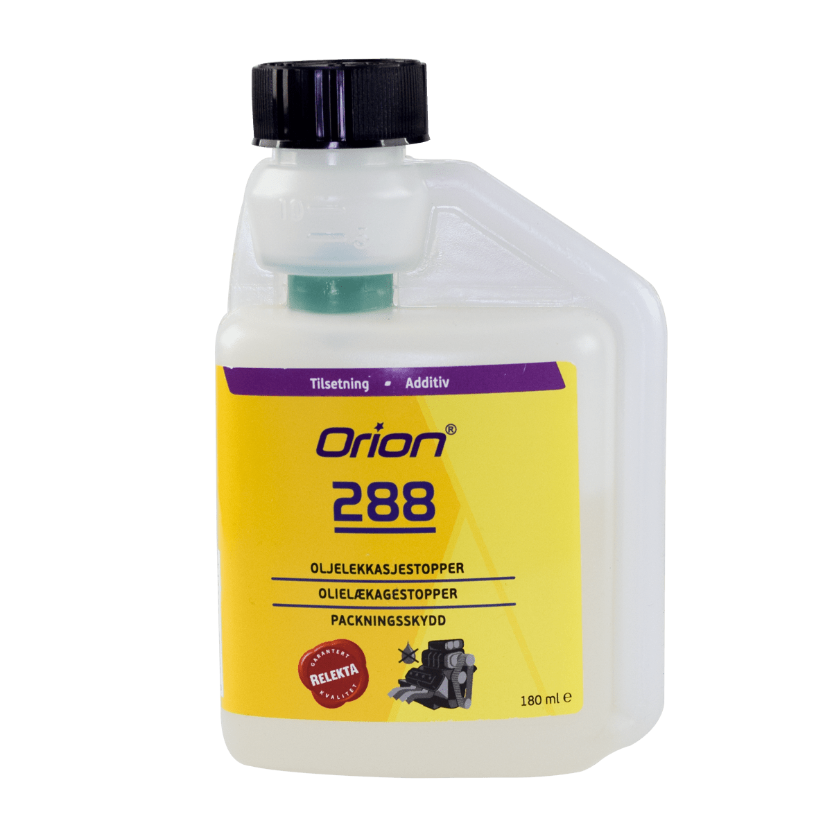 ORION 288 OLJELEKKASJESTOPPER 180ml (917)