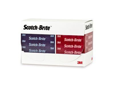 3M 64659 Scotch Brite Durable Flex Hand Pads Rød A-veryfin