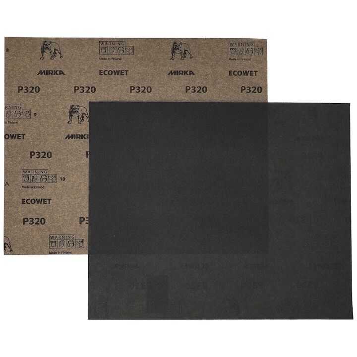 Mirka Ecowet Våtslipepapir 230 x 280 mm P320