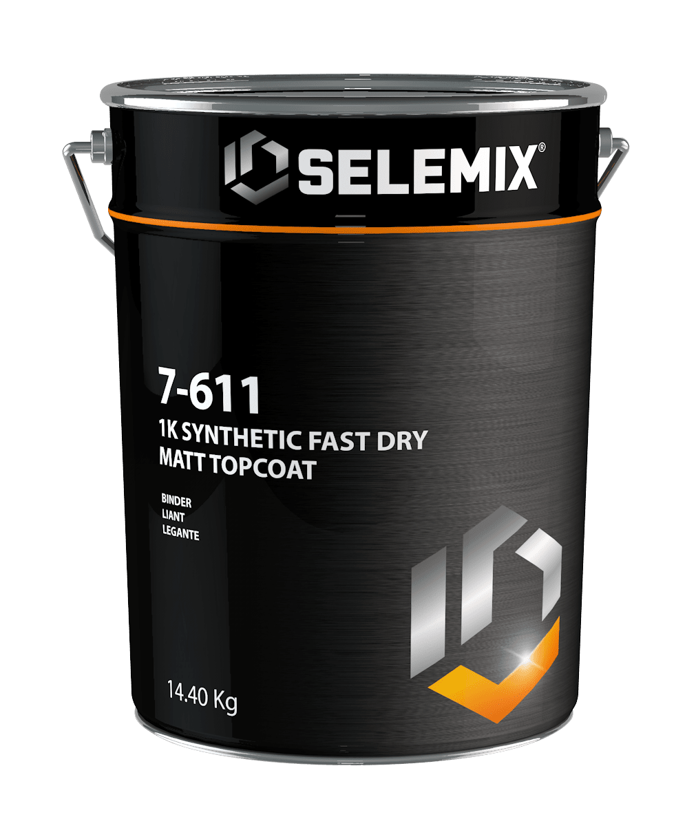 Selemix 7-611 1K Fast Dry Synthetic Matt Topcoat