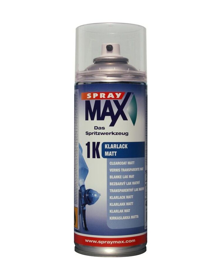 SprayMax 1K Klarlakk Matt 400 ml