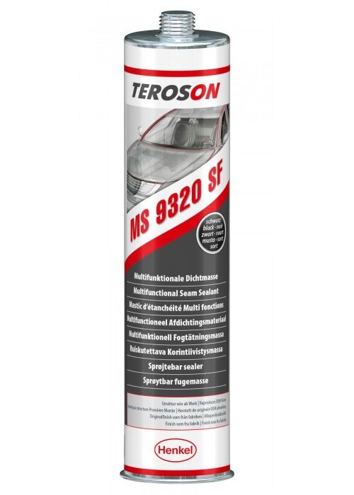 Teroson 9320 SF sprøytbar tetningsmasse Svart 300 ml