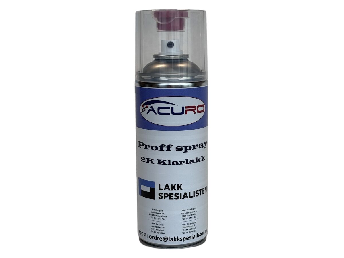 Acuro 2K Klarlakk Blank 400 ml