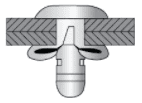 Trigrip Nagle Bulbex 4.0 x 18mm Stor Krage AL/AL 50-pk - Bilde 4