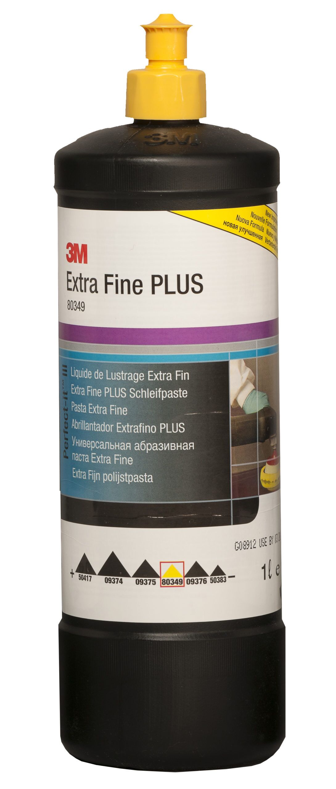 3M 80349 Perfect-it III Ekstra Fin (Gul kork) - Bilde 2