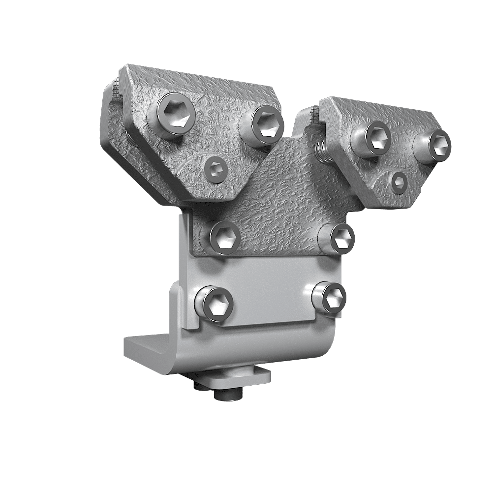 Spanesi Standard klemmer for minibench m/lav brakett
