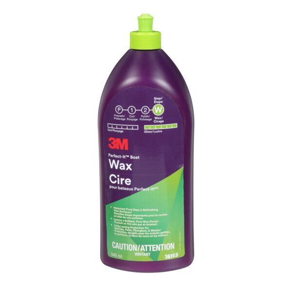 3M 36113E Perfect-It™ Boat Wax, 946 ml - Bilde 2
