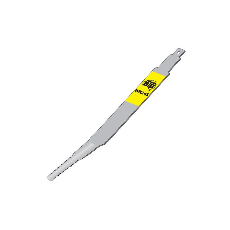 BTB Serrated Long Bent Blade (240mm)