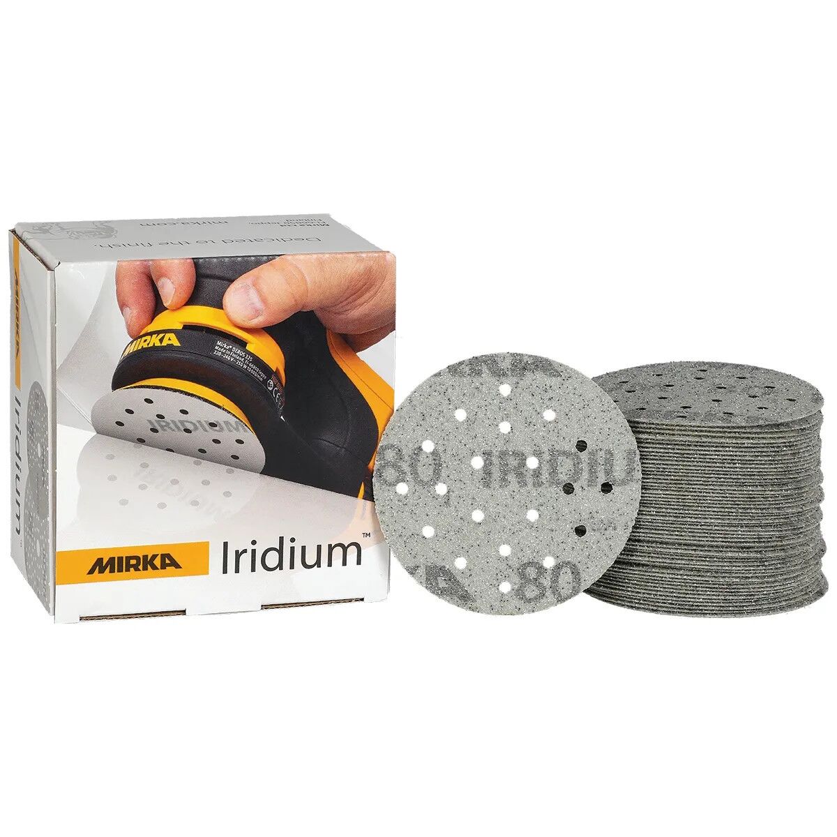 Mirka Iridium 77mm 20h grip 500, 50pk
